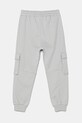 Дитячі бавовняні штани United Colors of Benetton 3UNICF066.G.Seasonal сірий SS25