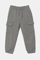 Дитячі бавовняні штани United Colors of Benetton бавовна сірий 3UNIGF045.P.Seasonal
