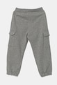 United Colors of Benetton pantaloni de trening din bumbac pentru copii 3UNIGF045.P.Seasonal gri SS25