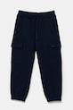 United Colors of Benetton pantaloni de trening din bumbac pentru copii bumbac bleumarin 3UNIGF045.P.Seasonal