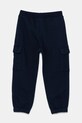 Дитячі бавовняні штани United Colors of Benetton 3UNIGF045.P.Seasonal темно-синій SS25