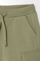 Хлопчик Дитячі бавовняні штани United Colors of Benetton 3UNIGF045.P.Seasonal зелений