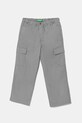 Детские брюки United Colors of Benetton с эластаном серый 4L2VCF04I.G.Seasonal