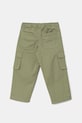 Detské nohavice United Colors of Benetton 4TCGGF02B.P.Seasonal zelená SS25