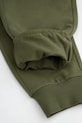 Coccodrillo pantaloni de trening din bumbac pentru copii verde WC5120101VBA