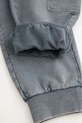 Coccodrillo pantaloni de trening din bumbac pentru copii WC5120103SBJ albastru