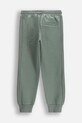Otroški spodnji del trenirke Coccodrillo WC5120101SBK zelena SS25
