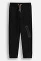 Coccodrillo pantaloni de trening bumbac negru WC5120103DBK