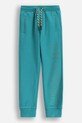 Coccodrillo pantaloni de trening pentru copii tricotaj turcoaz WC5122701DBK