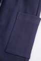 Coccodrillo pantaloni de trening din bumbac pentru bebeluși bleumarin WC5120101SBN
