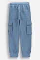 Coccodrillo pantaloni de trening WC5120101HBK albastru SS25