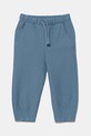 Dětské bavlněné tepláky United Colors of Benetton pletenina modrá 3HJMGF04M.P.Seasonal