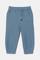 United Colors of Benetton spodnie dresowe bawełniane dziecięce bawełna niebieski 3HJMGF04M.P.Seasonal