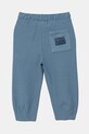 Dětské bavlněné tepláky United Colors of Benetton 3HJMGF04M.P.Seasonal modrá SS25