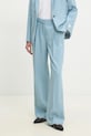 Брюки с примесью шерсти Calvin Klein голубой K20K207836