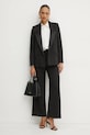 Patrizia Pepe pantaloni 8P0696.A375 negru SS25