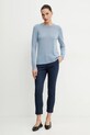 Patrizia Pepe spodnie 8P0699.A543 granatowy SS25