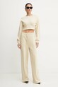 Спортивные штаны Patrizia Pepe 8P0701.J219 бежевый SS25