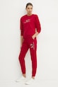 Armani Exchange pantaloni de trening XW000314.AF12261 rosu SS25