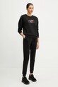 Armani Exchange pantaloni de trening XW000314.AF12261 negru SS25
