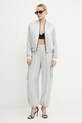Armani Exchange pantaloni XW000139.AF10839 gri SS25