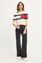 Хлопковые брюки Tommy Jeans DW0DW19394 чёрный SS25