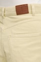 Tommy Jeans pantaloni de catifea cord galben DW0DW20557