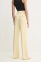 Παντελόνι Elisabetta Franchi PA06451E2 κίτρινο SS25
