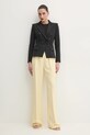 Îmbrăcăminte Elisabetta Franchi pantaloni PA06451E2 galben