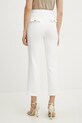 Oblečenie Nohavice Elisabetta Franchi PA08951E2 biela