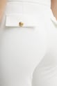 Nohavice Elisabetta Franchi biela PA08951E2