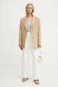 Forte Forte pantaloni de trening din bumbac 13636.my.pants alb SS25