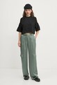 HUGO pantaloni 50530080 verde SS25