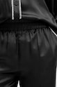 Ρούχα Παντελόνι από μετάξι AllSaints CHARLI W010TB μαύρο