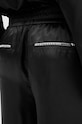 Παντελόνι από μετάξι AllSaints CHARLI μαύρο W010TB