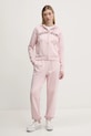 Бавовняні спортивні штани Guess Jeans W5RB63.K68I4 рожевий SS25
