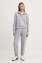 Хлопковые спортивные штаны Guess Jeans W5RB63.K68I4 серый SS25