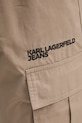 Kalhoty Karl Lagerfeld Jeans A1W10062 béžová