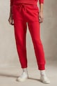 Polo Ralph Lauren pantaloni della tuta 211949978 rosso SS25