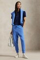 Παντελόνι φόρμας Polo Ralph Lauren πλεκτό ύφασμα μπλε 211949978