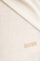 BOSS Orange spodnie dresowe bawełniane beżowy 50531813