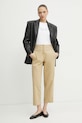BOSS spodnie 50537557 beżowy SS25