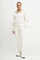 BOSS pantaloni de trening din bumbac 50532200 bej SS25