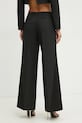 Одяг Штани з домішкою вовни Pinko 104667.A2CN чорний