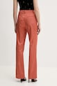 Odzież Pinko spodnie 104945.A2DF pomarańczowy
