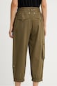 Odzież Pinko spodnie bawełniane 104704.A2ER zielony