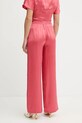 Odzież Pinko spodnie 104595.A2BU różowy