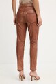 Одяг Шкіряні штани Pinko 103896.A2I1 коричневий