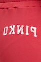 Хлопковые спортивные штаны Pinko красный 100371.A2BZ