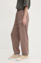 adidas Originals pantaloni de trening din bumbac Essential maro JD1523